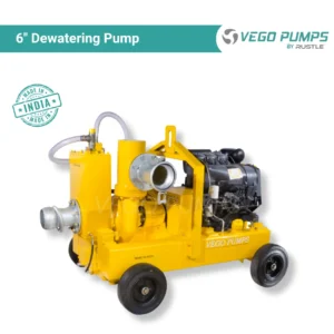Industrial Diesel 6 Inch Dewatering Pump vego by rustle