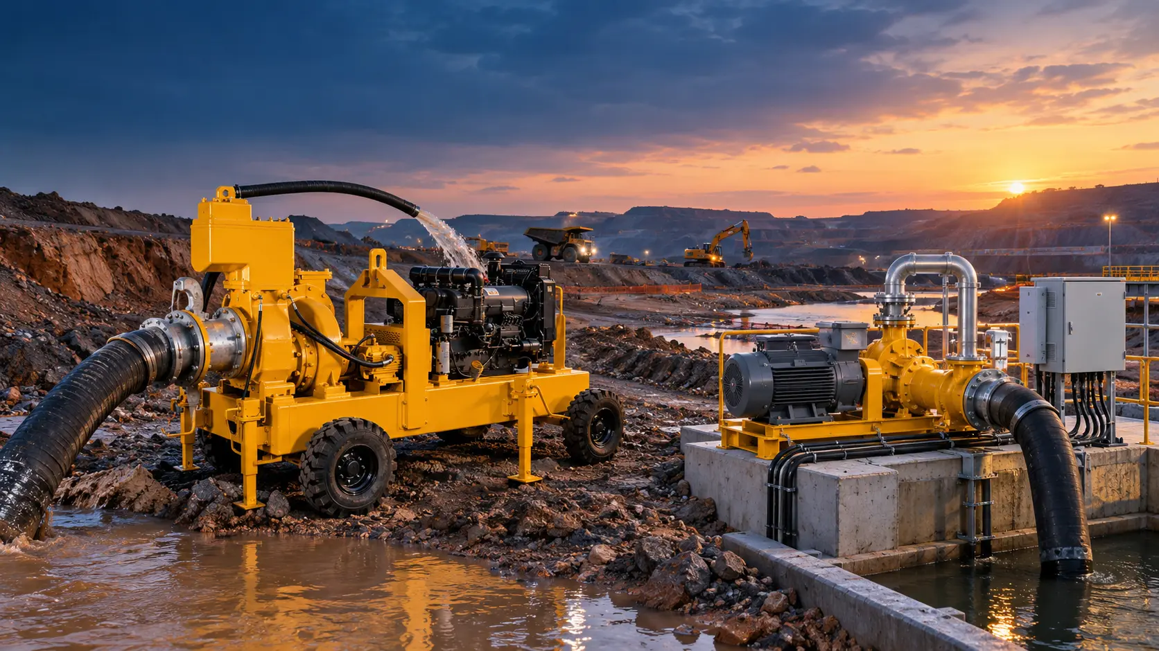 Diesel vs Electric Dewatering Pumps: Which One Should You Choose?